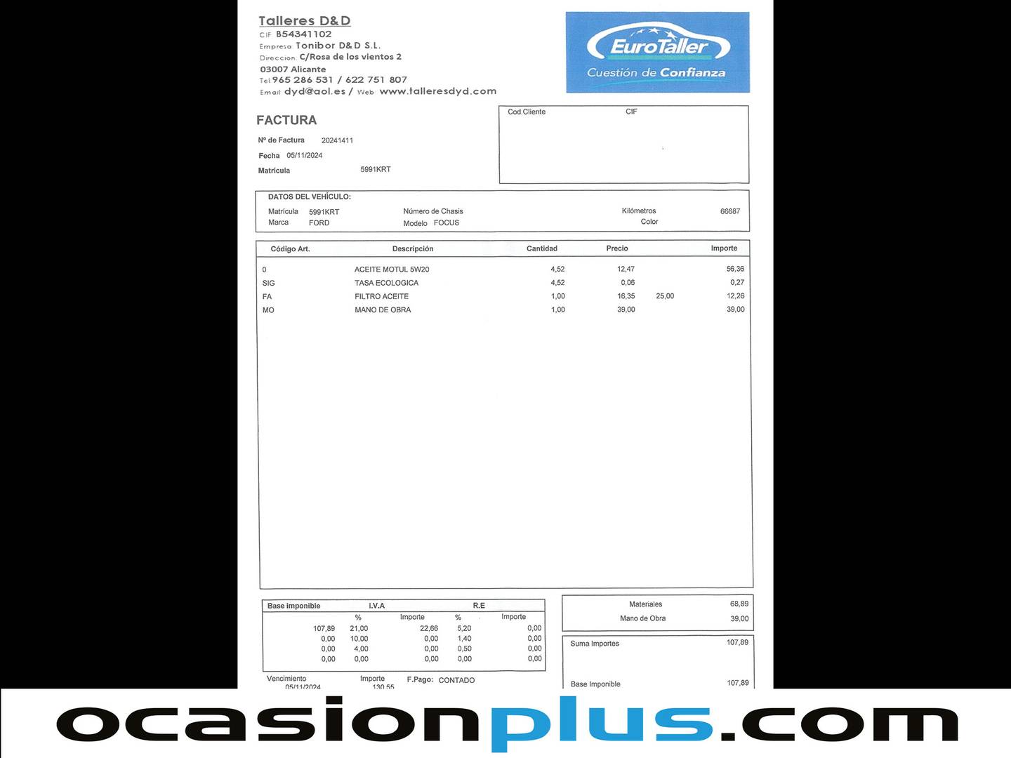 Foto Ford Focus Ford Focus 1.0 Ecoboost ST-Line Auto  (125 CV)