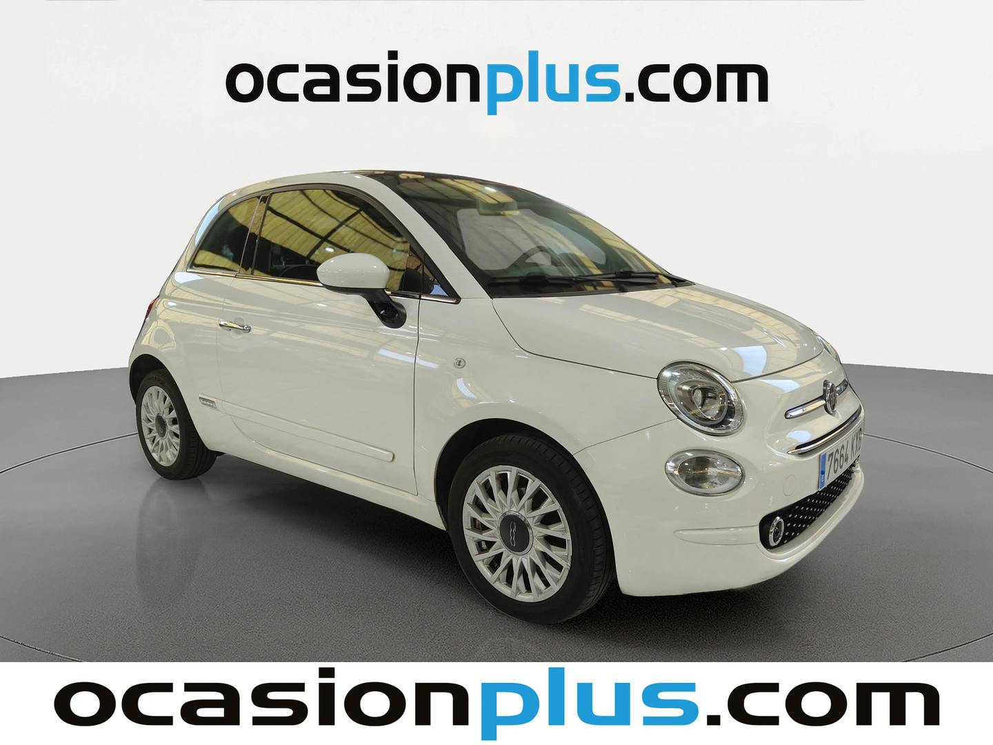 Foto delantera Fiat 500 Fiat 500 1.2 8v Lounge (69 CV) derecha