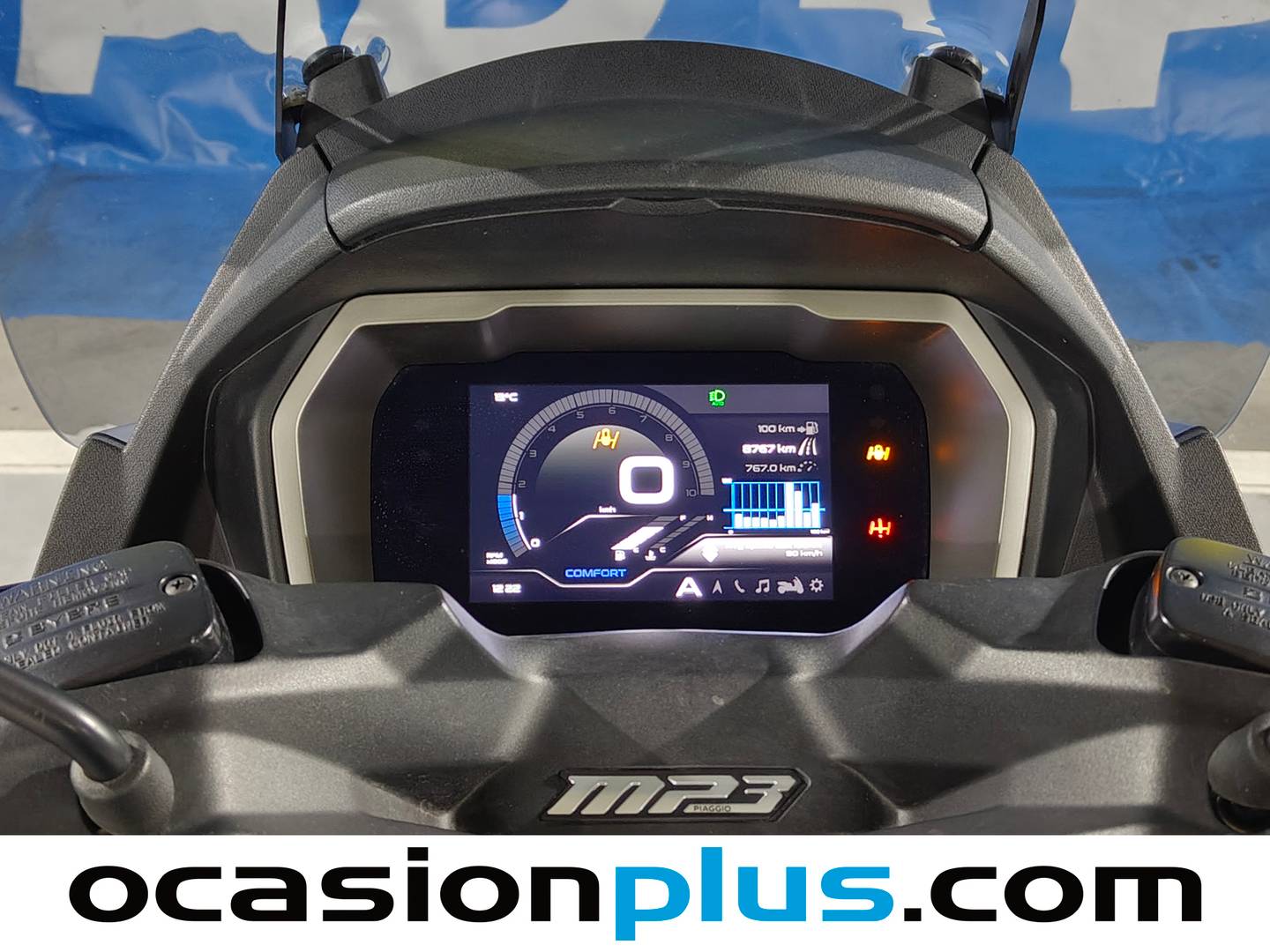 Extras y acabados del Piaggio MP3 530 HPE Exclusive Piaggio MP3 530 HPE Exclusive 44 (CV)