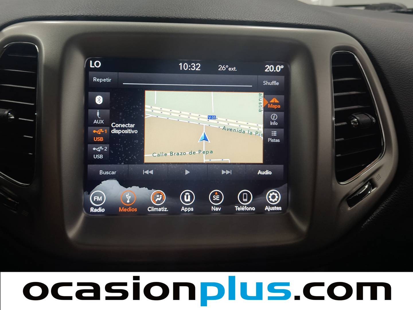Extras y acabados del Jeep Compass Jeep Compass 1.4 Multiair Longitude 4x2 (140 CV)