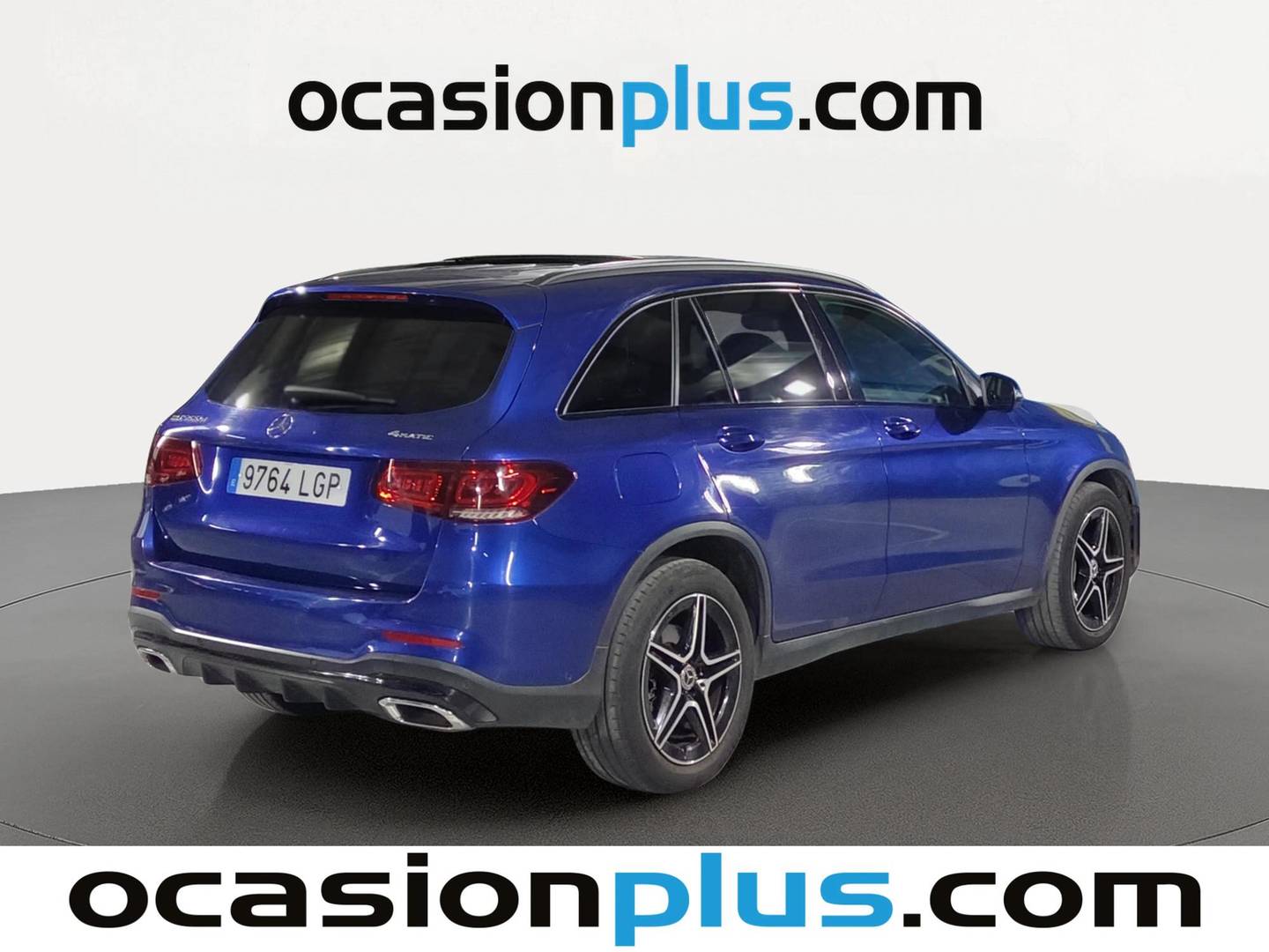 Foto trasera Mercedes Clase GLC Mercedes GLC 200 d 4Matic (163 CV) Pack AMG derecha