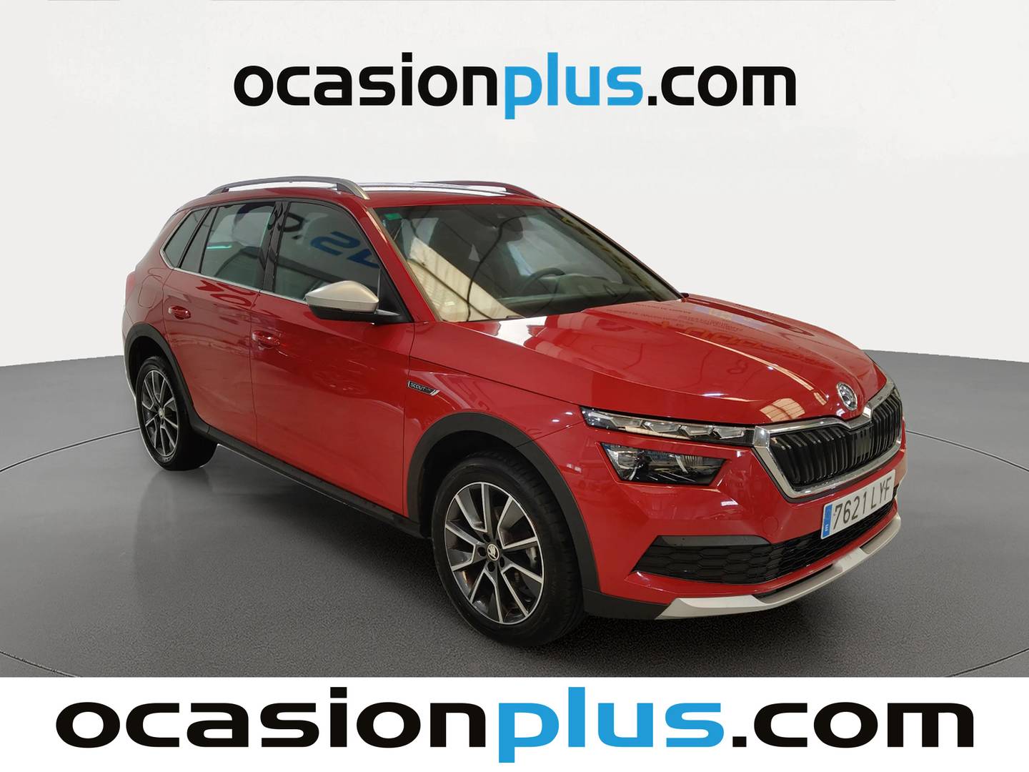 Foto delantera Skoda Kamiq Skoda Kamiq 1.0 TSI Scout (110 CV) derecha