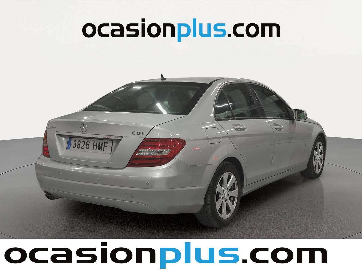 Foto trasera Mercedes Clase C Mercedes Clase C 200 CDI (136 CV) derecha