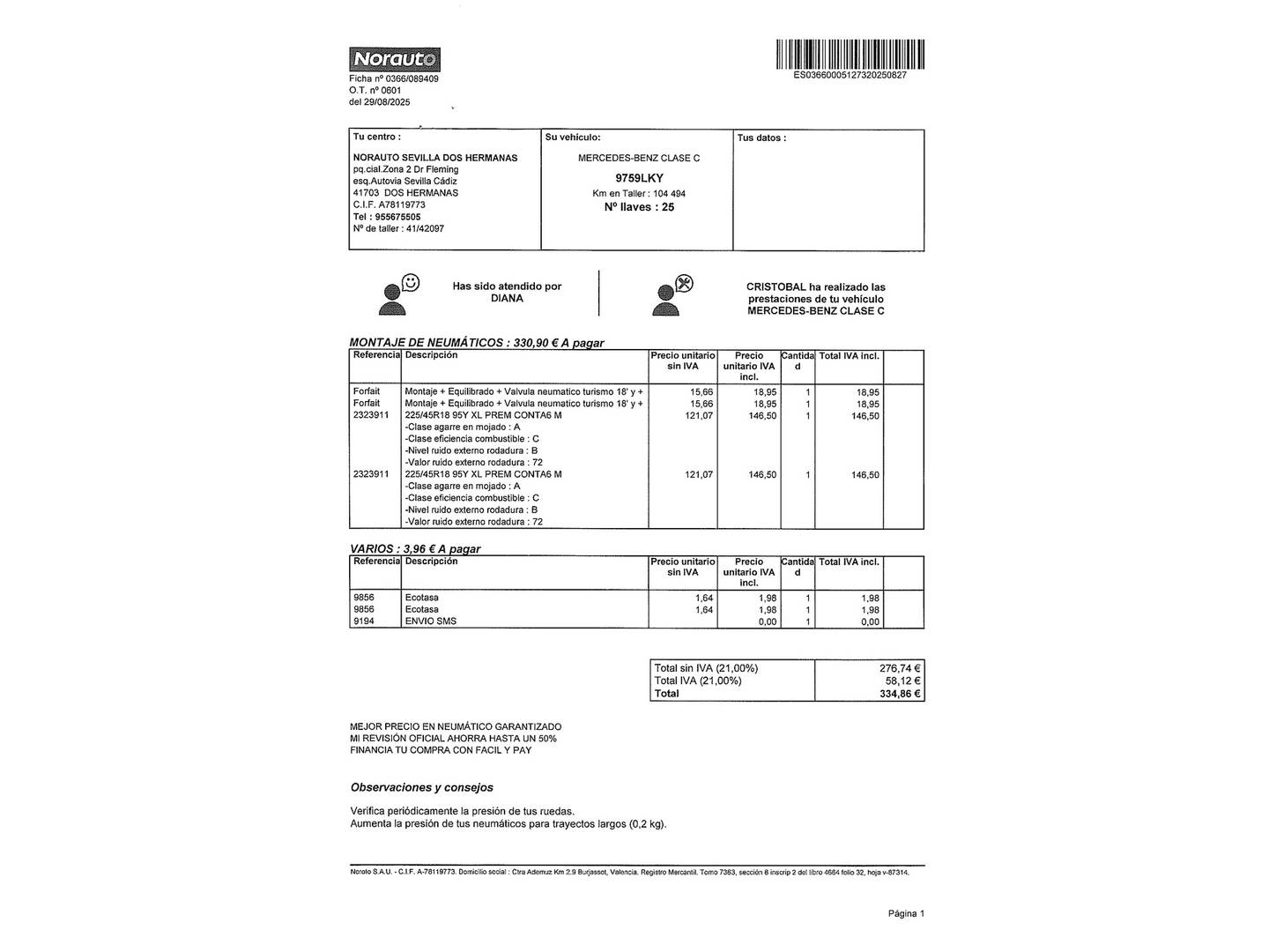 Foto Mercedes Clase C Mercedes-Benz Clase C 200 d  (160 CV) Pack AMG
