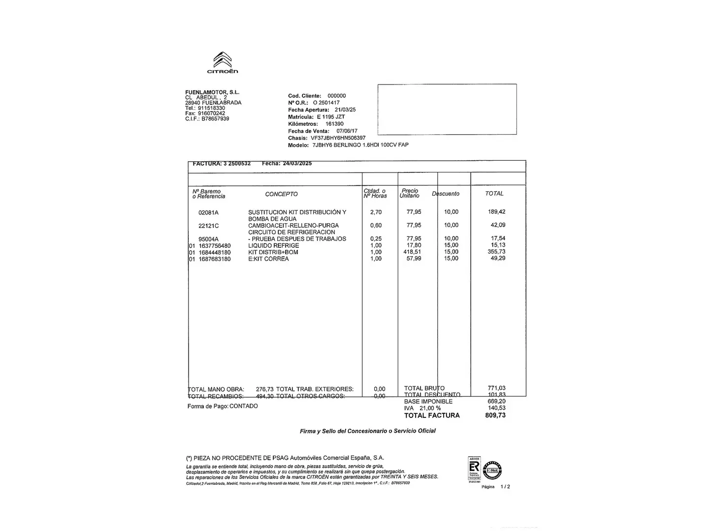 Foto Peugeot Partner Peugeot Partner Tepee Tepee BlueHDi 1.6 100 Outdoor (100 CV)