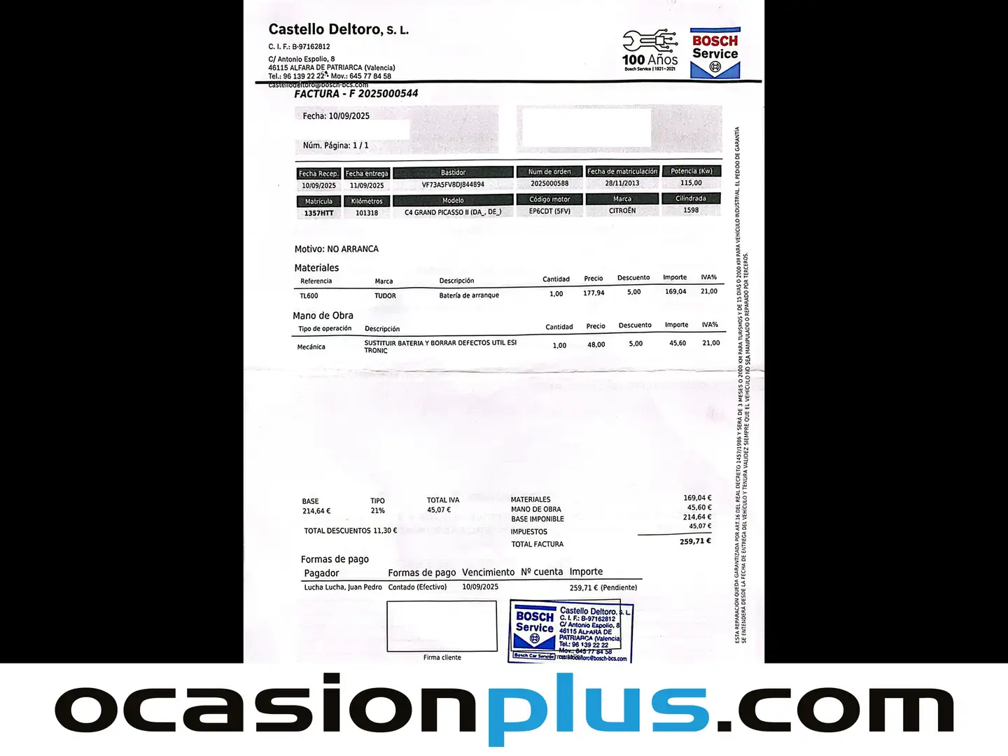 Foto Citroën Grand C4 Picasso Citroen Grand C4 Picasso 1.6 THP Intensive (156 CV) 7 PLAZAS