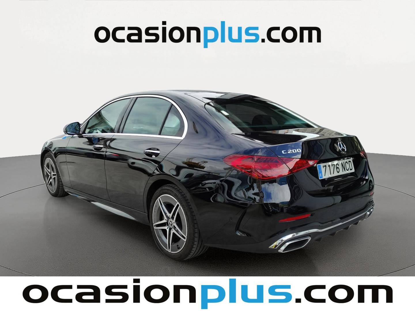 Foto trasera Mercedes Clase C Mercedes Clase C 200 (204 CV) Pack AMG izquierda
