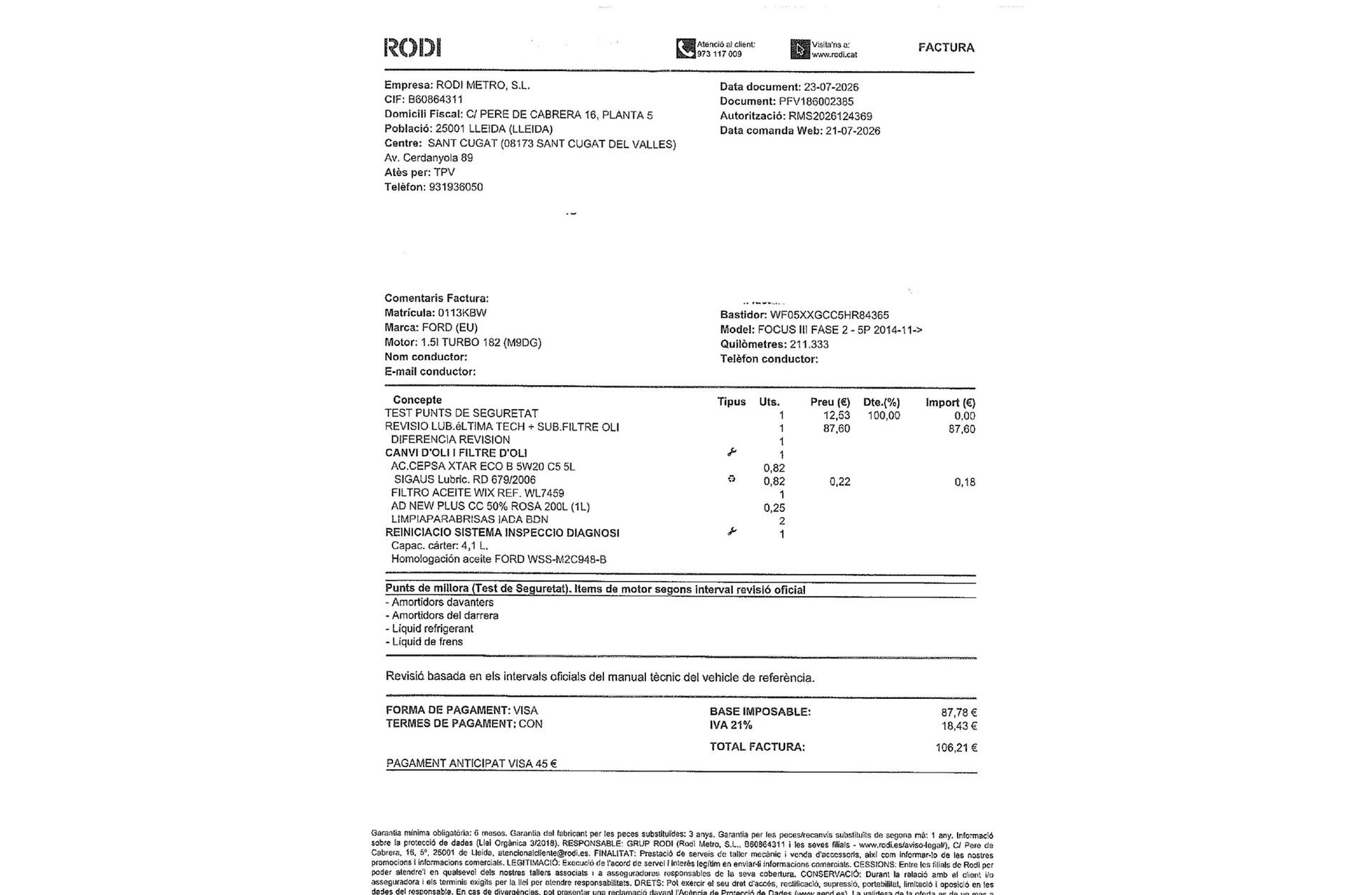 Ford Focus 1.5 EcoBoost ST-Line Red&Black - foto 19