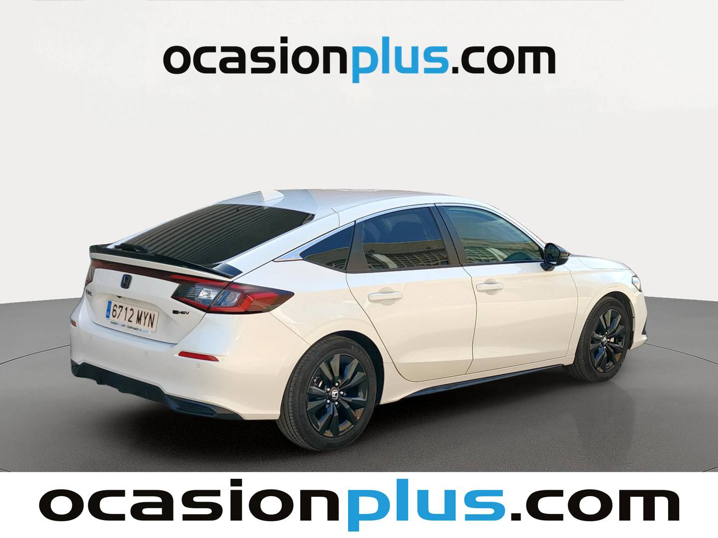 Foto trasera Honda Civic Honda Civic 2.0 i-MMD Elegance CVT (184 CV) derecha