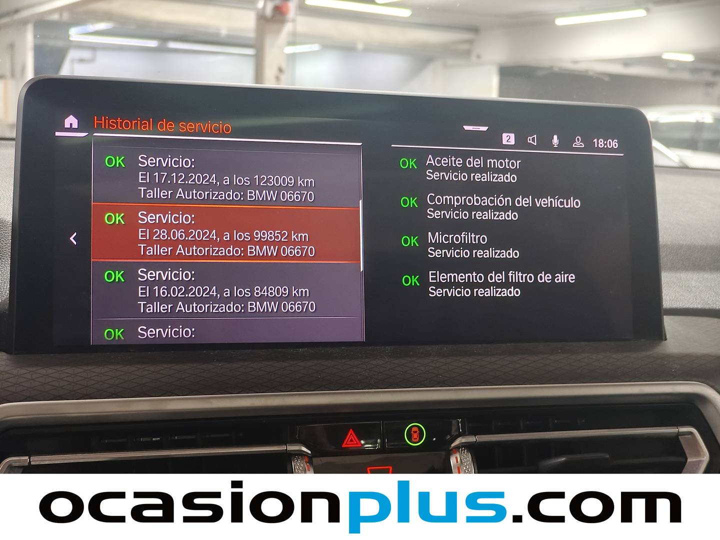 Foto del mantenimiento del BMW X3 BMW X3 xDrive20d xLine (190 CV) Pack M