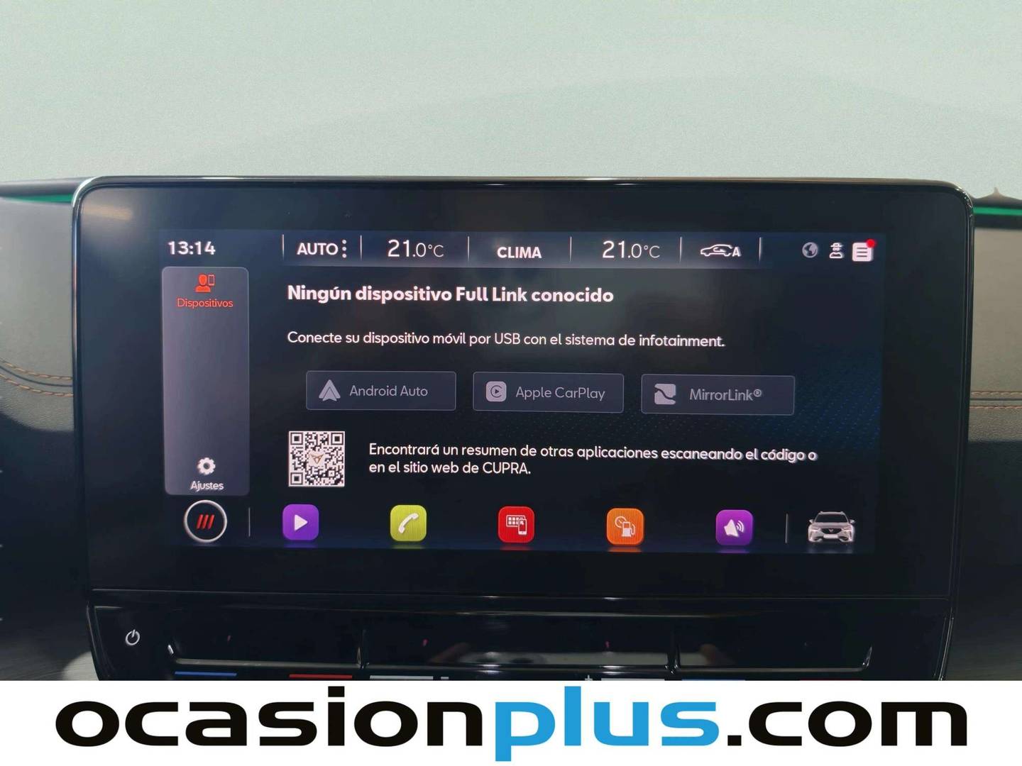 Equipamiento del Cupra Formentor Cupra Formentor 1.5 TSI (150 CV)