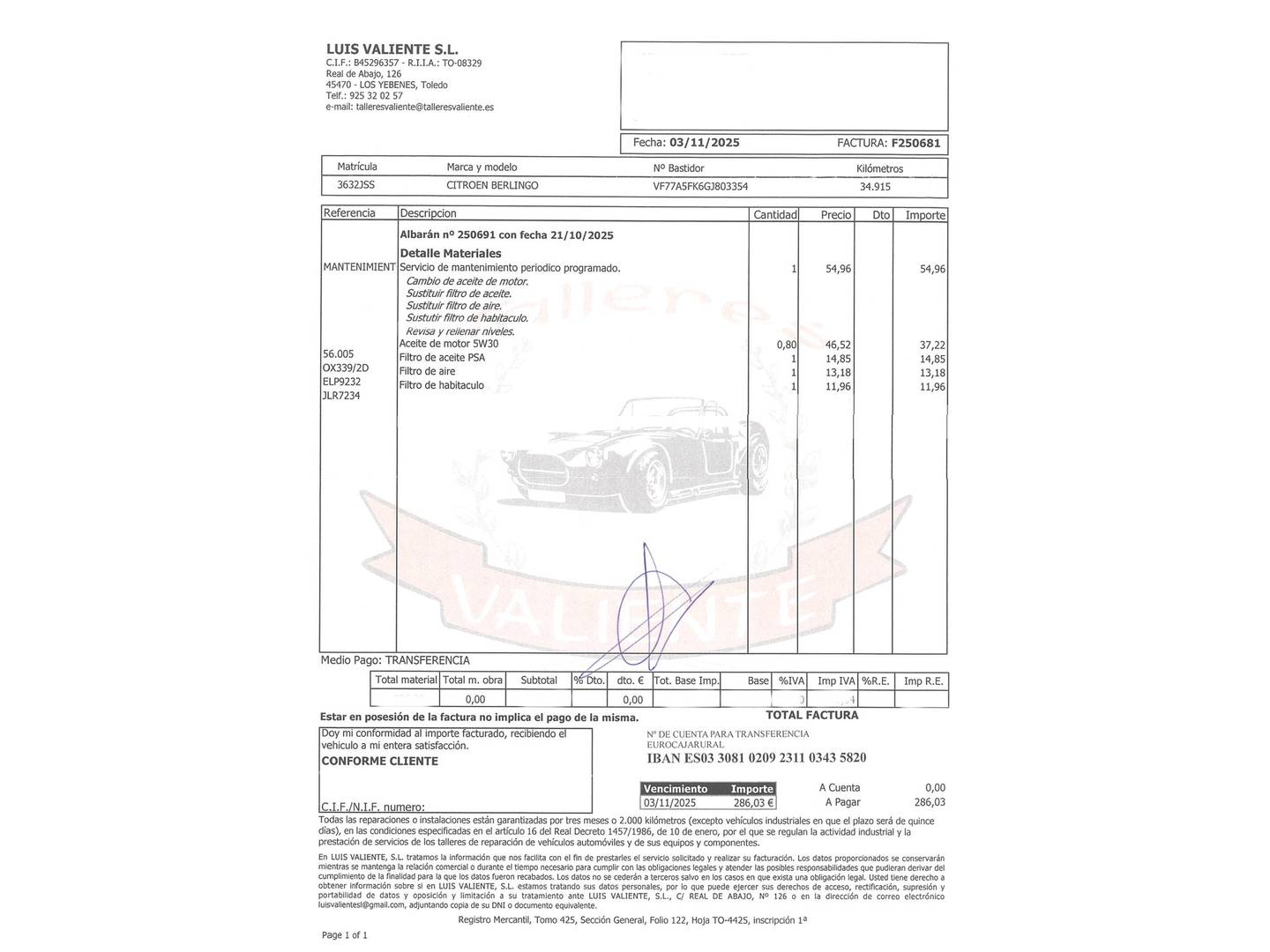 Foto Citroën Berlingo Citroen Berlingo Furgon VTi 100 First (98 CV)
