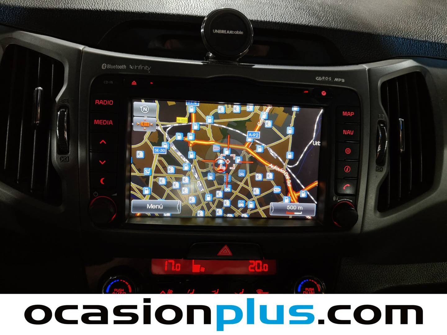 Equipamiento del KIA Sportage KIA Sportage 1.7 CRDI VGT x-Tech Eco-Dynam 4x2 (115 CV)