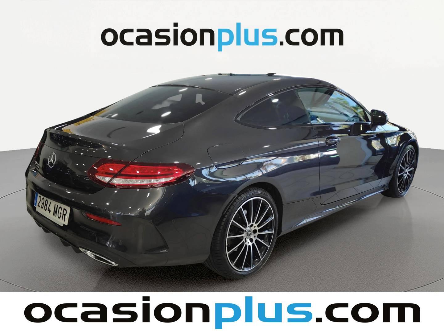 Foto trasera Mercedes Clase C Mercedes Clase C Coupe 220 d (194 CV) Pack AMG derecha