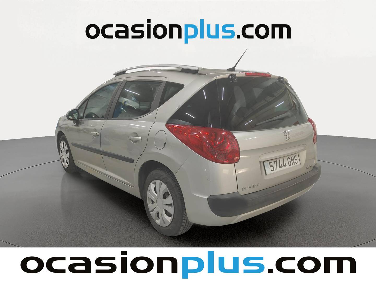 Foto trasera Peugeot 207 Peugeot 207 SW 1.6 HDI Confort (90 CV) izquierda
