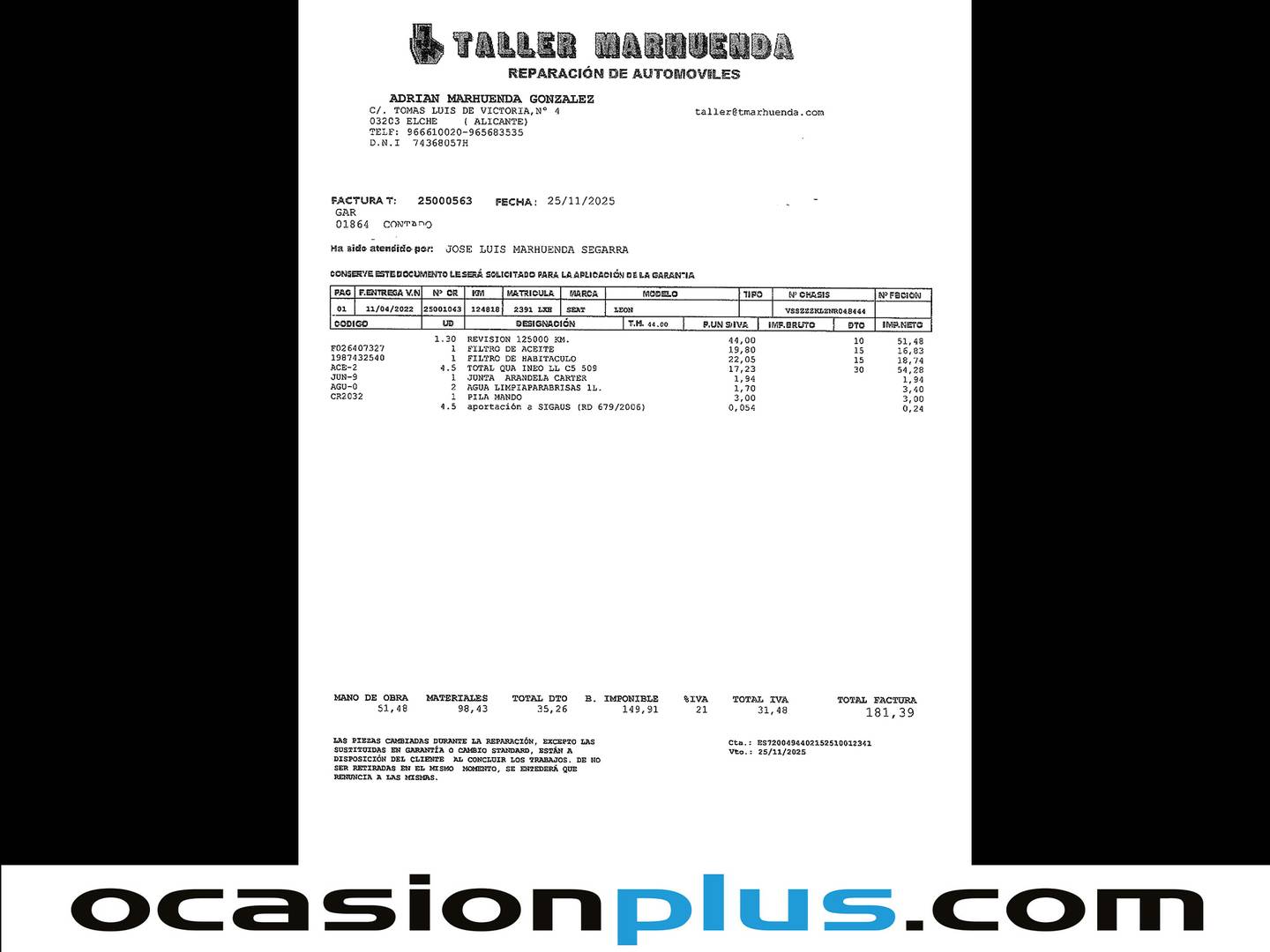 Foto Seat León SEAT León 2.0 TDI S&S FR Go L DSG (150 CV)