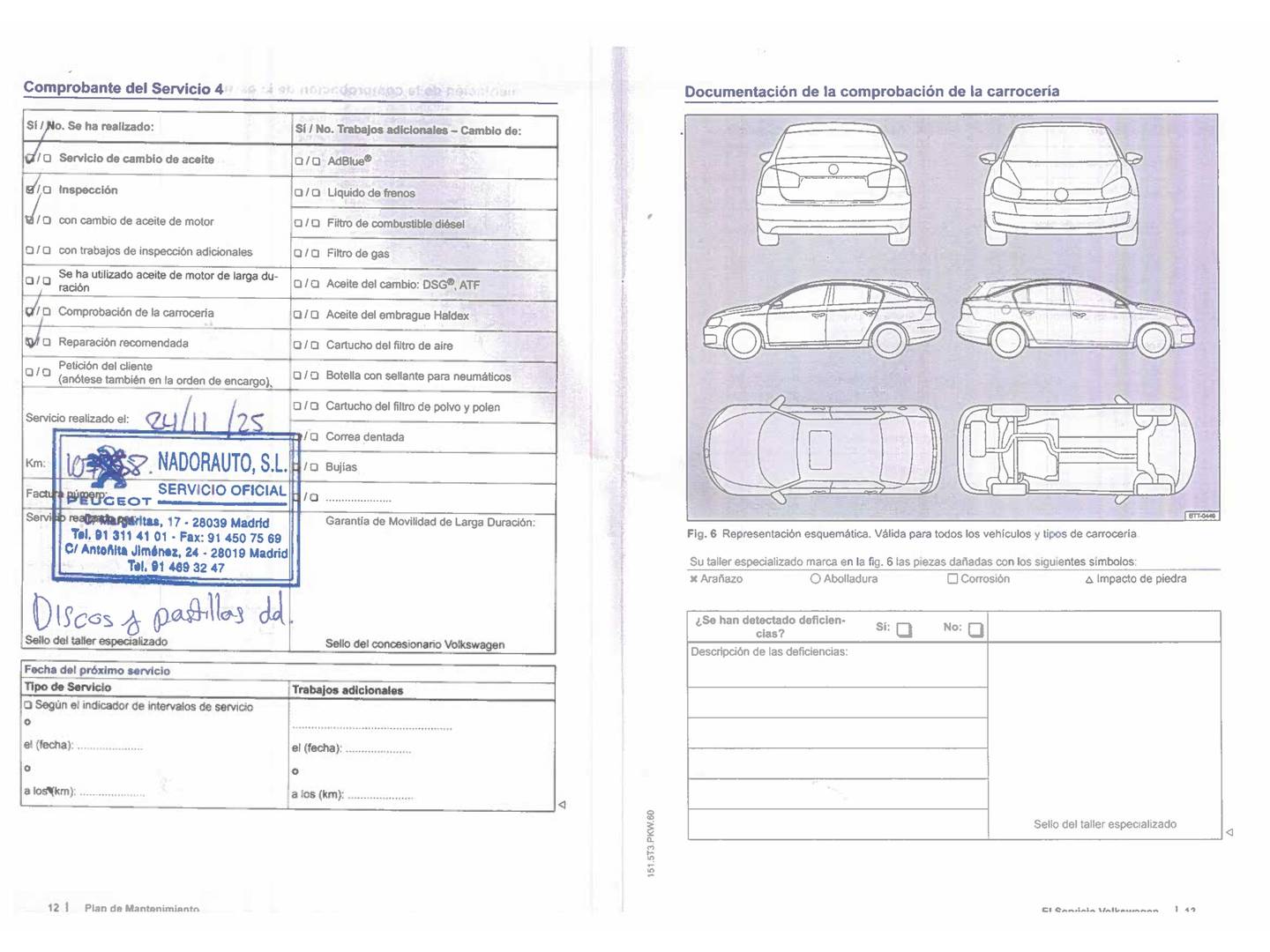 Foto del mantenimiento del Volkswagen Polo Volkswagen Polo Advance 1.4 TDI BMT (90 CV)