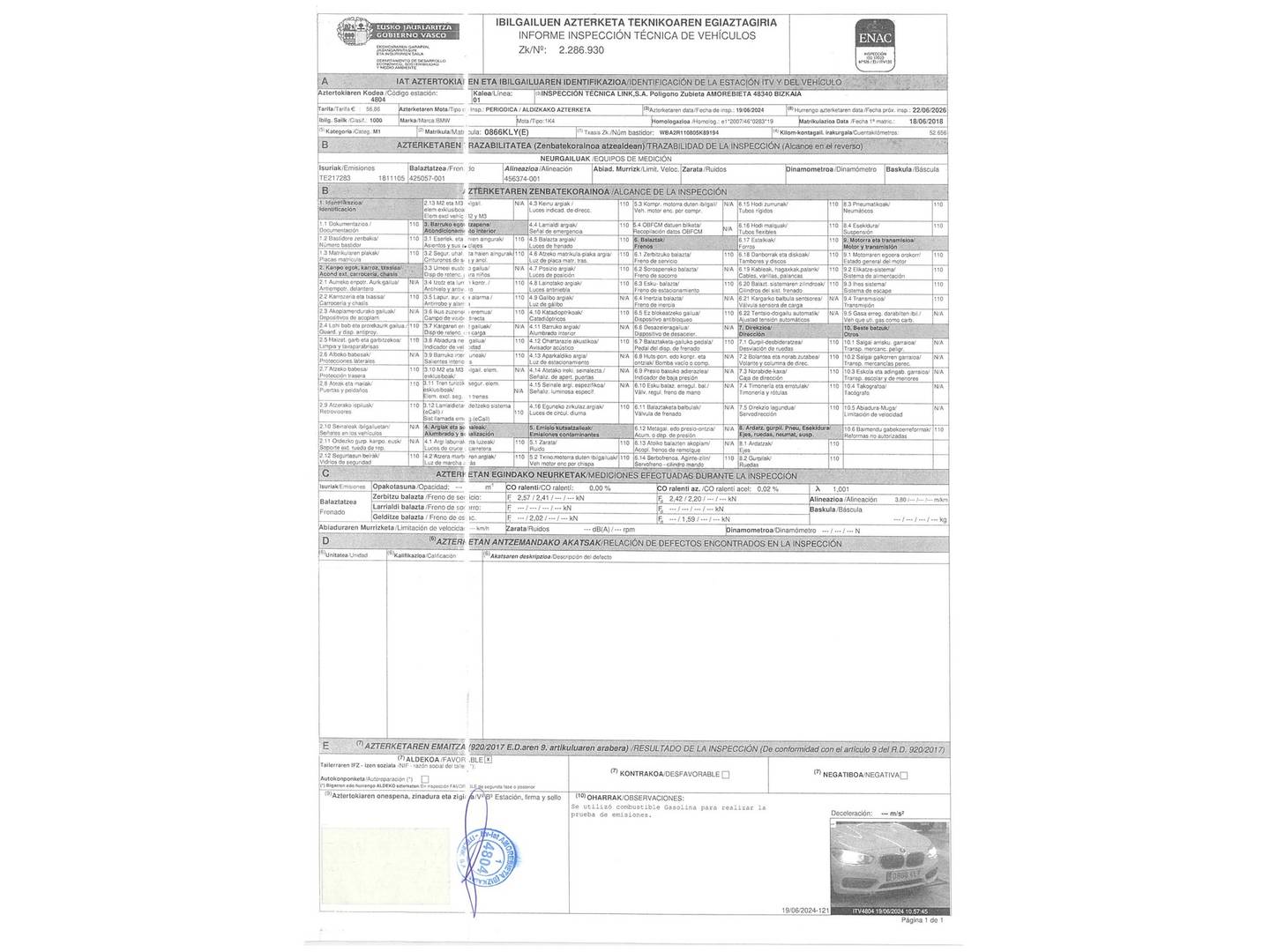 BMW Serie 1 BMW Serie 1 116i (109 CV) de segunda mano