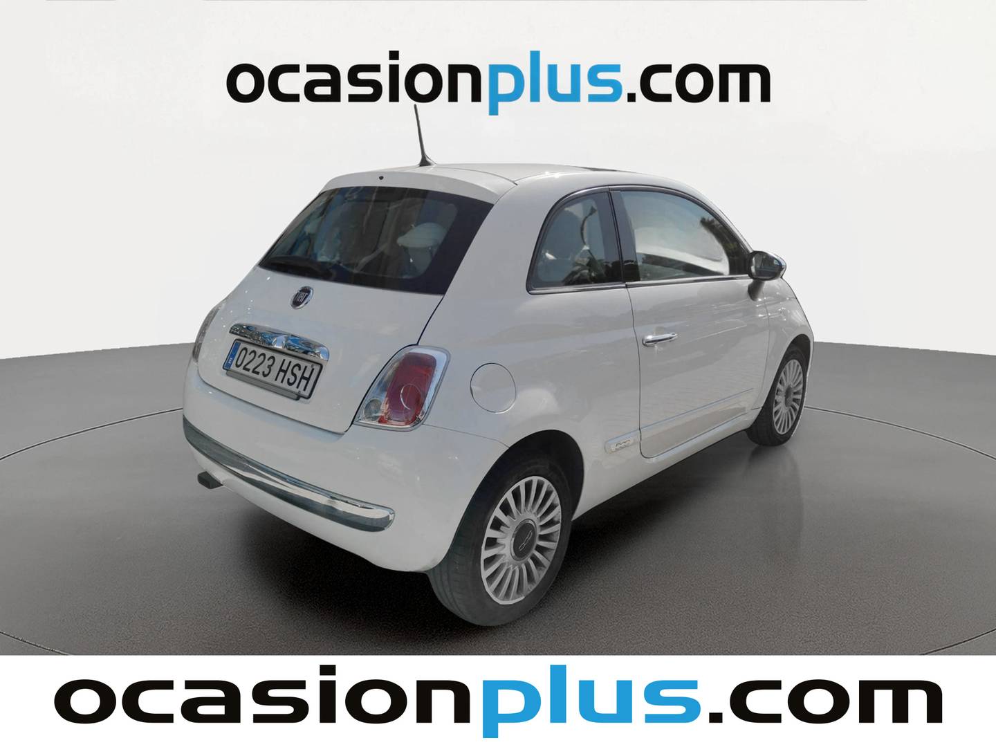 Foto trasera Fiat 500 Fiat 500 1.2 8v Lounge (69 CV) derecha