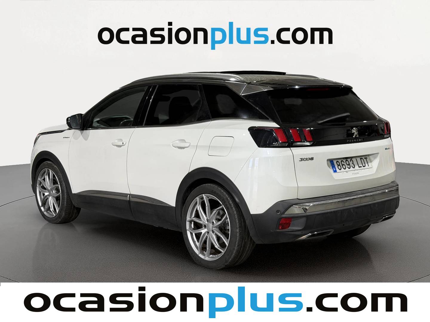 Foto trasera Peugeot 3008 Peugeot 3008 Hybrid 300 GT e-EAT8 (300 CV) izquierda