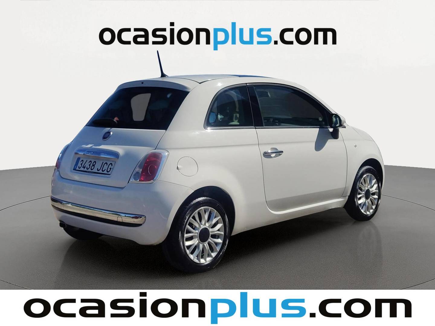 Foto trasera Fiat 500 Fiat 500 1.2 8v Lounge  (69 CV) izquierda