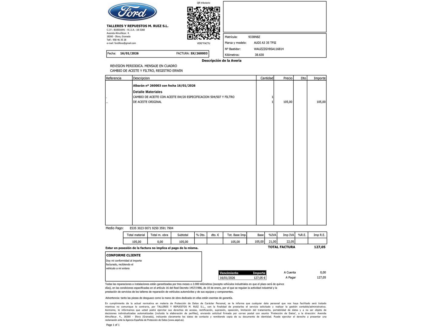 Audi A3 Audi A3 Sportback S line 35 TFSI (150 CV) S tronic automático