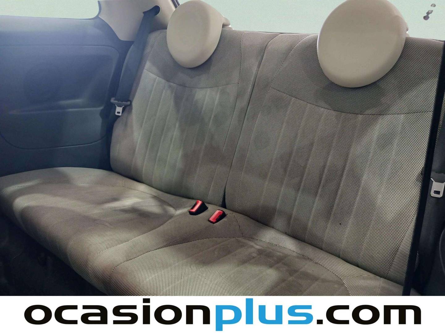 Foto asientos traseros Fiat 500 Fiat 500 1.2 8v Lounge (69 CV)