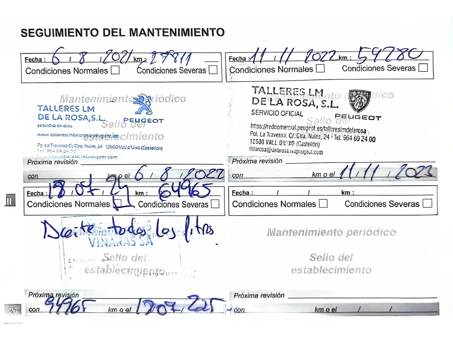 Mantenimiento