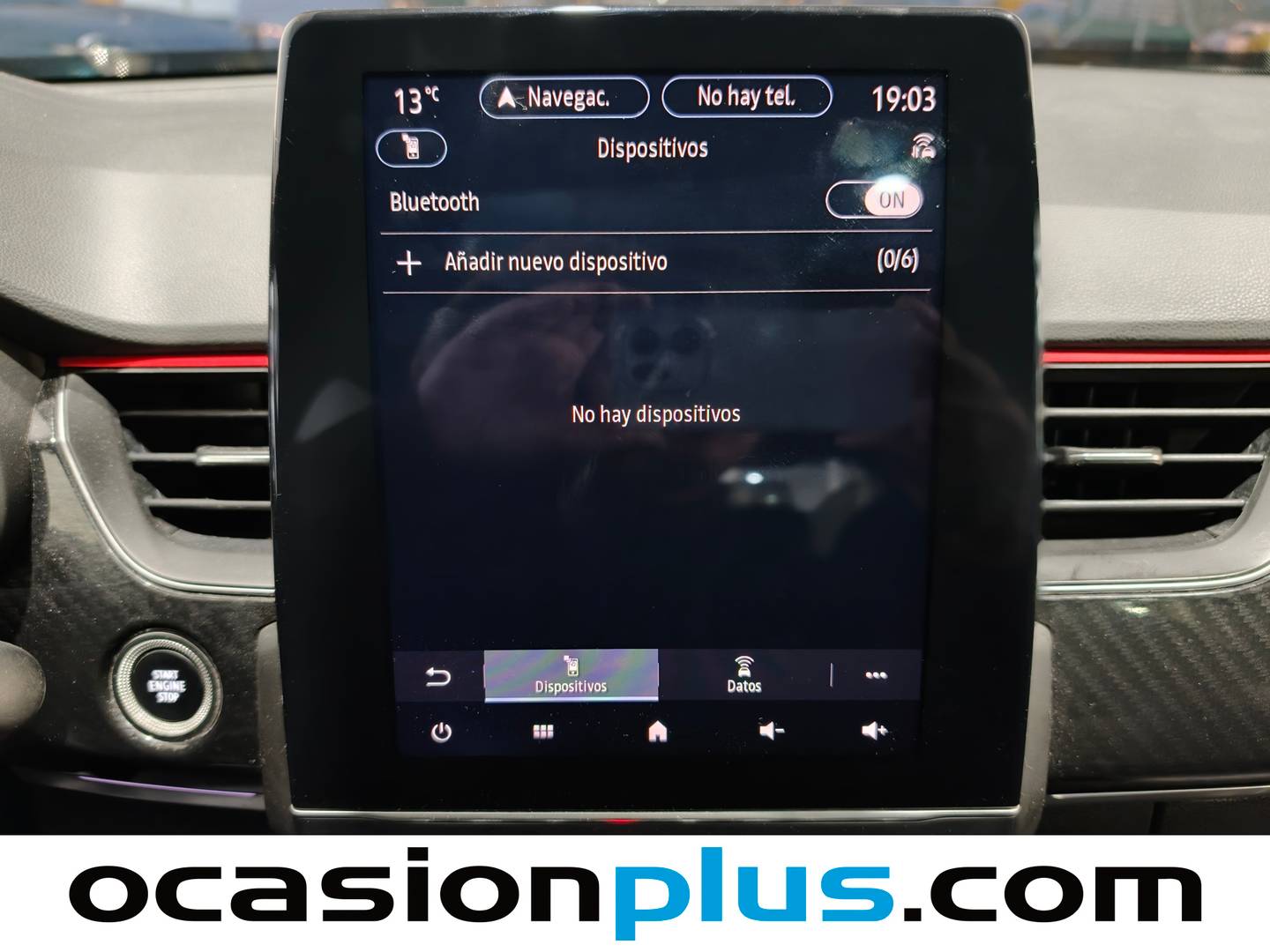 Equipamiento del Renault Arkana Renault Arkana RS Line TCe (160 CV) EDC Microhíbrido