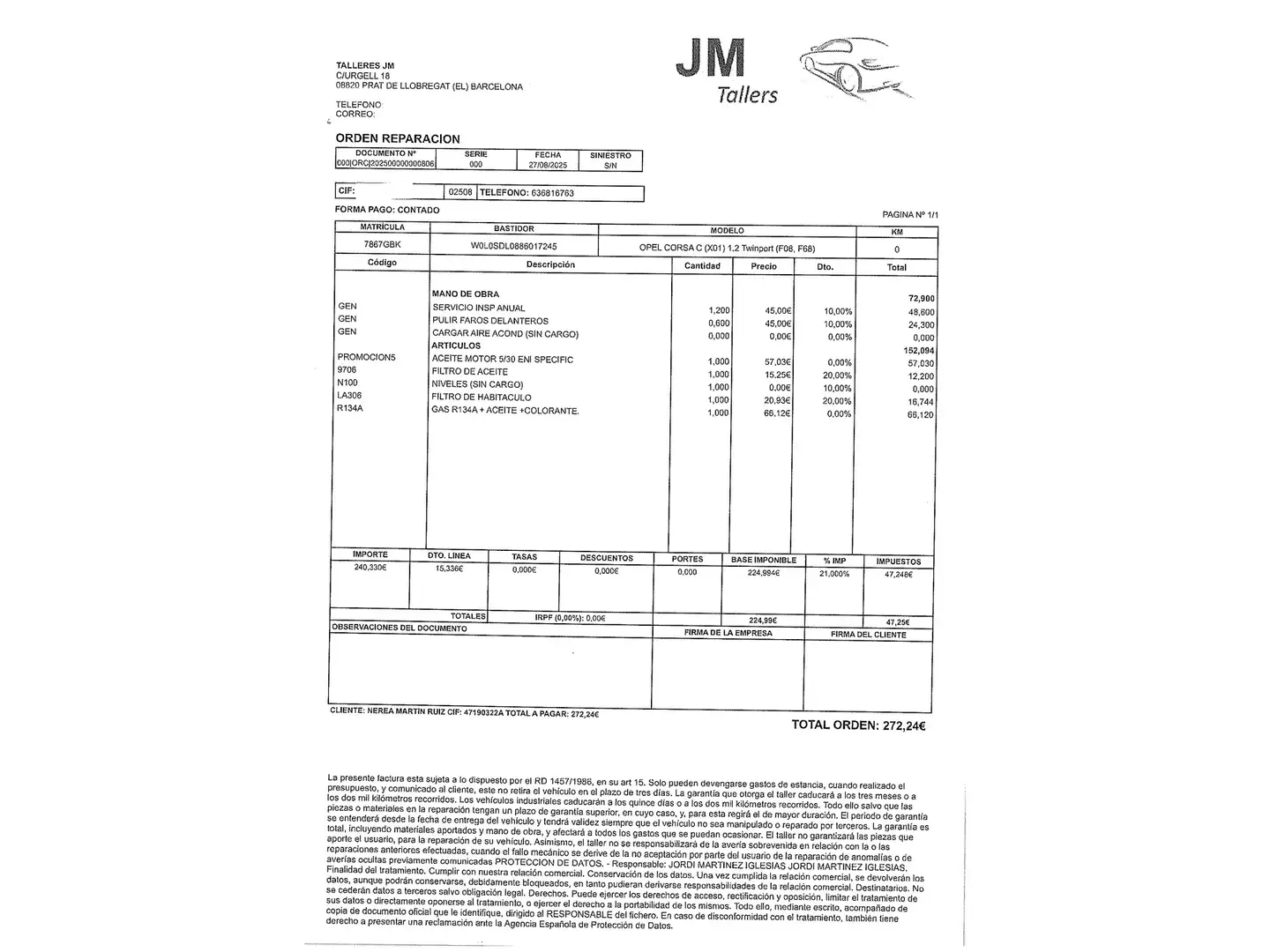 Foto Opel Corsa Opel Corsa 1.2 Enjoy (80 CV)