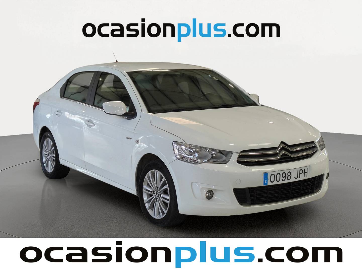 Foto delantera Citroën C-Elysée Citroën C-Elysee BlueHDi 100 Exclusive (100 CV) derecha