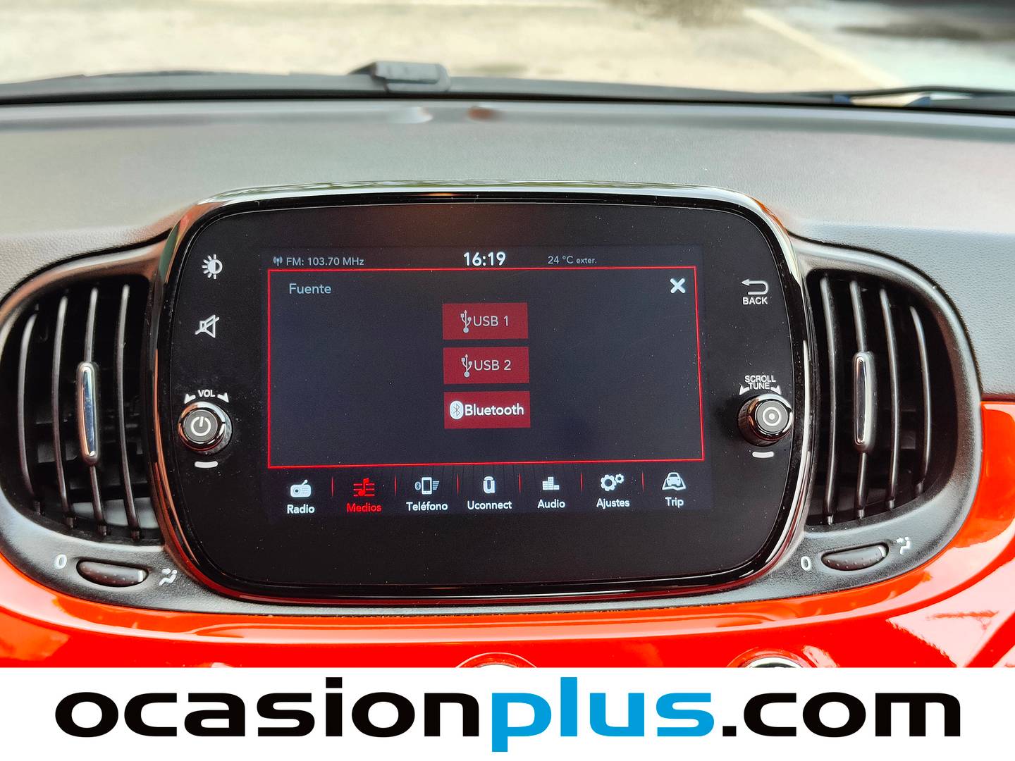 Accesorios del Fiat 500 Fiat 500 1.0 Hybrid Monotrim (70 CV)