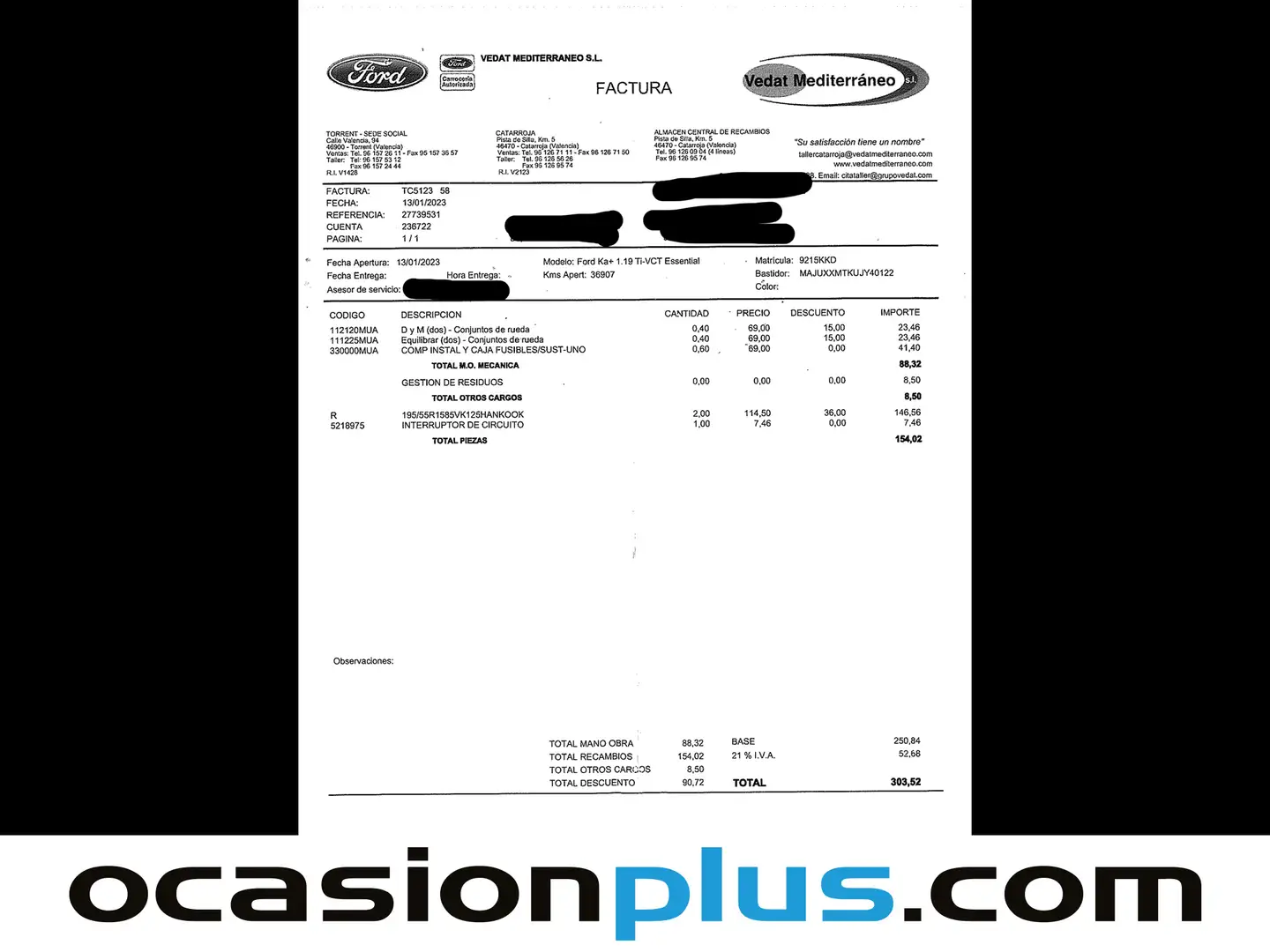 Foto Ford Ka+ Ford Ka+ 1.2 Ti-VCT Essential (70 CV)