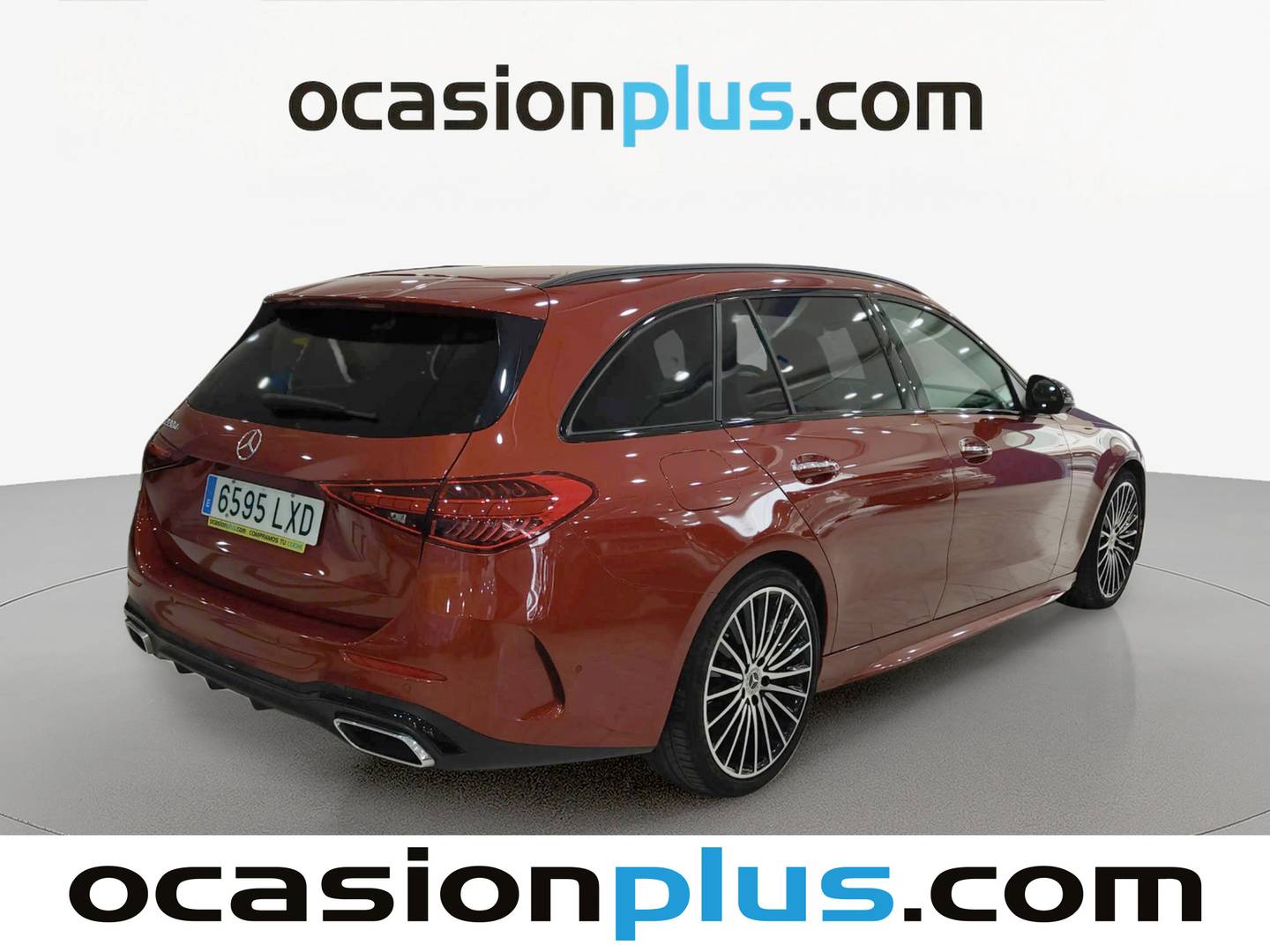 Foto trasera Mercedes Clase C Mercedes Clase C C Estate 220 d (200 CV) Pack AMG derecha