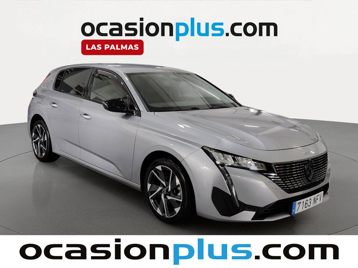 Foto delantera Peugeot 308 Peugeot 308 Allure Hybrid eDCS6  (145 CV) izquierda