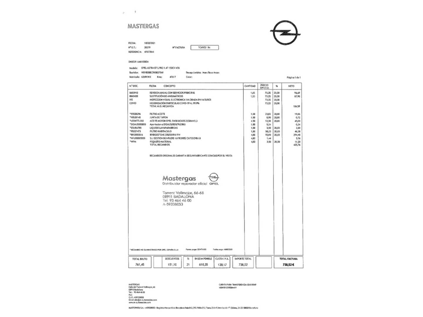 Foto Opel Astra Opel Astra 1.4 Turbo S&S Selective Pro Auto (150 CV)