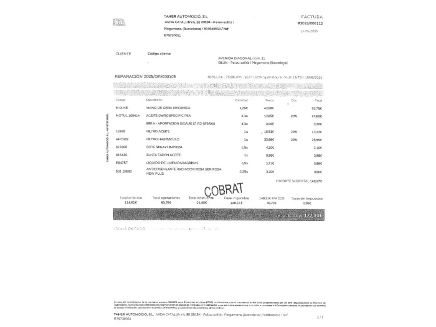 Mantenimiento