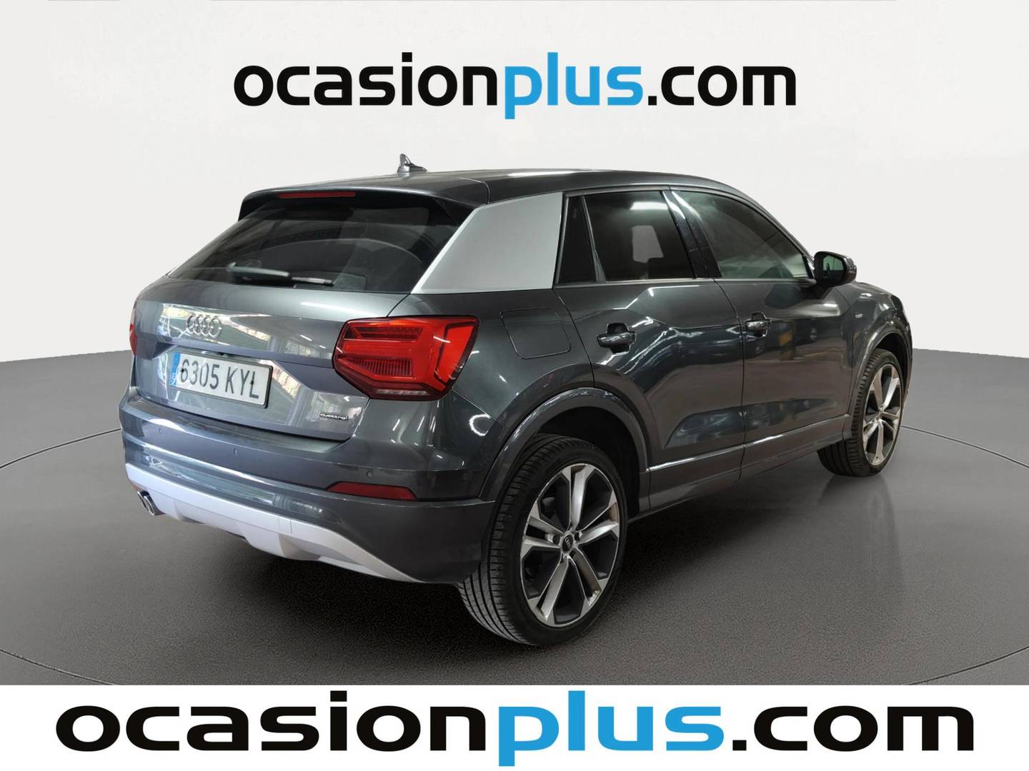 Foto trasera Audi Q2 Audi Q2 sport edition 2.0 TDI quattro (150 CV) S tronic Pack S-Line derecha