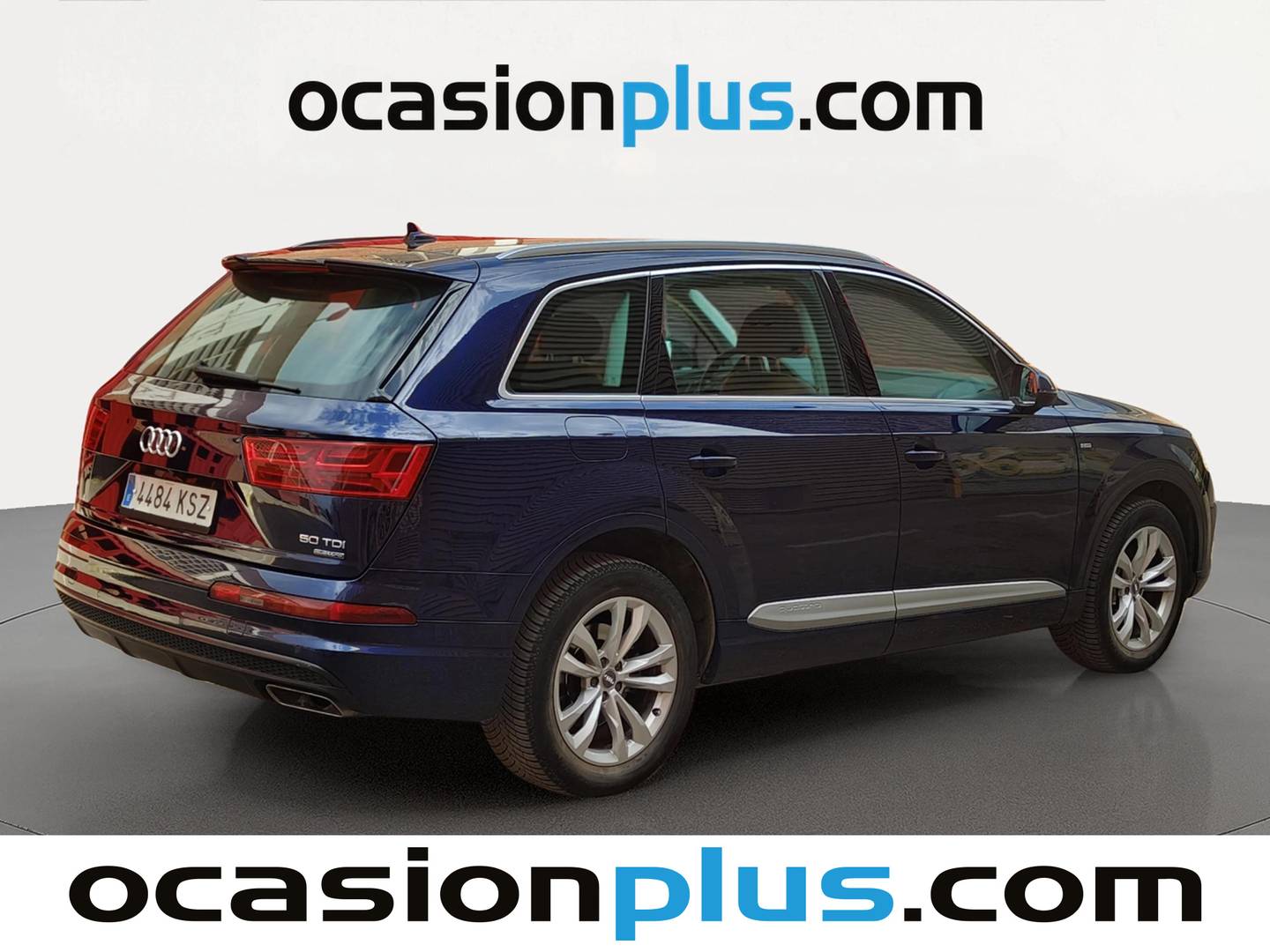 Foto trasera Audi Q7 Audi Q7 design 50 TDI quattro (286 CV) tiptronic Pack S-Line derecha