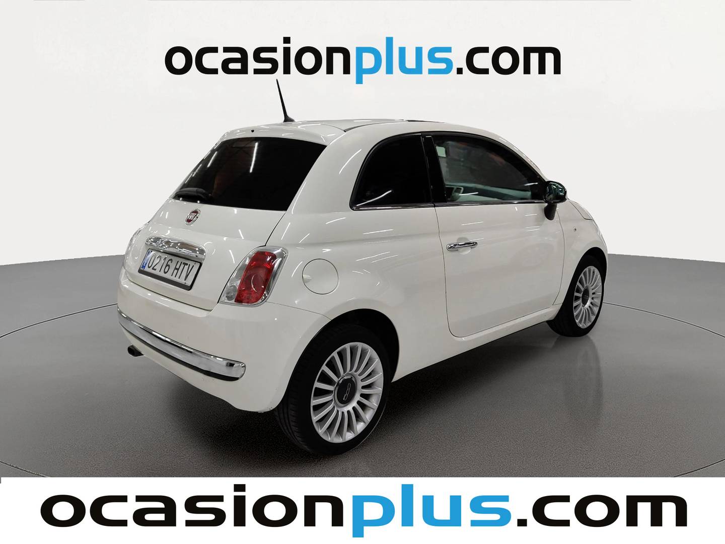 Foto trasera Fiat 500 Fiat 500 1.2 8v Lounge (69 CV) derecha