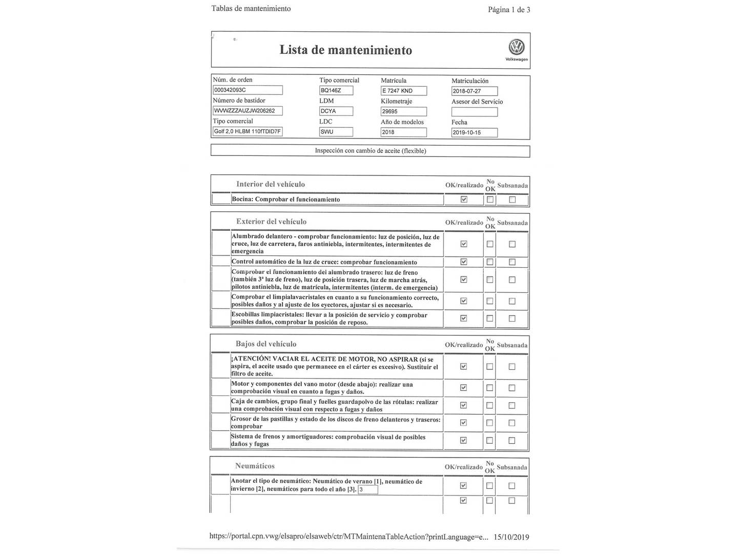 Foto Volkswagen Golf Volkswagen Golf Sport 2.0 TDI (150 CV) DSG Pack R-Line