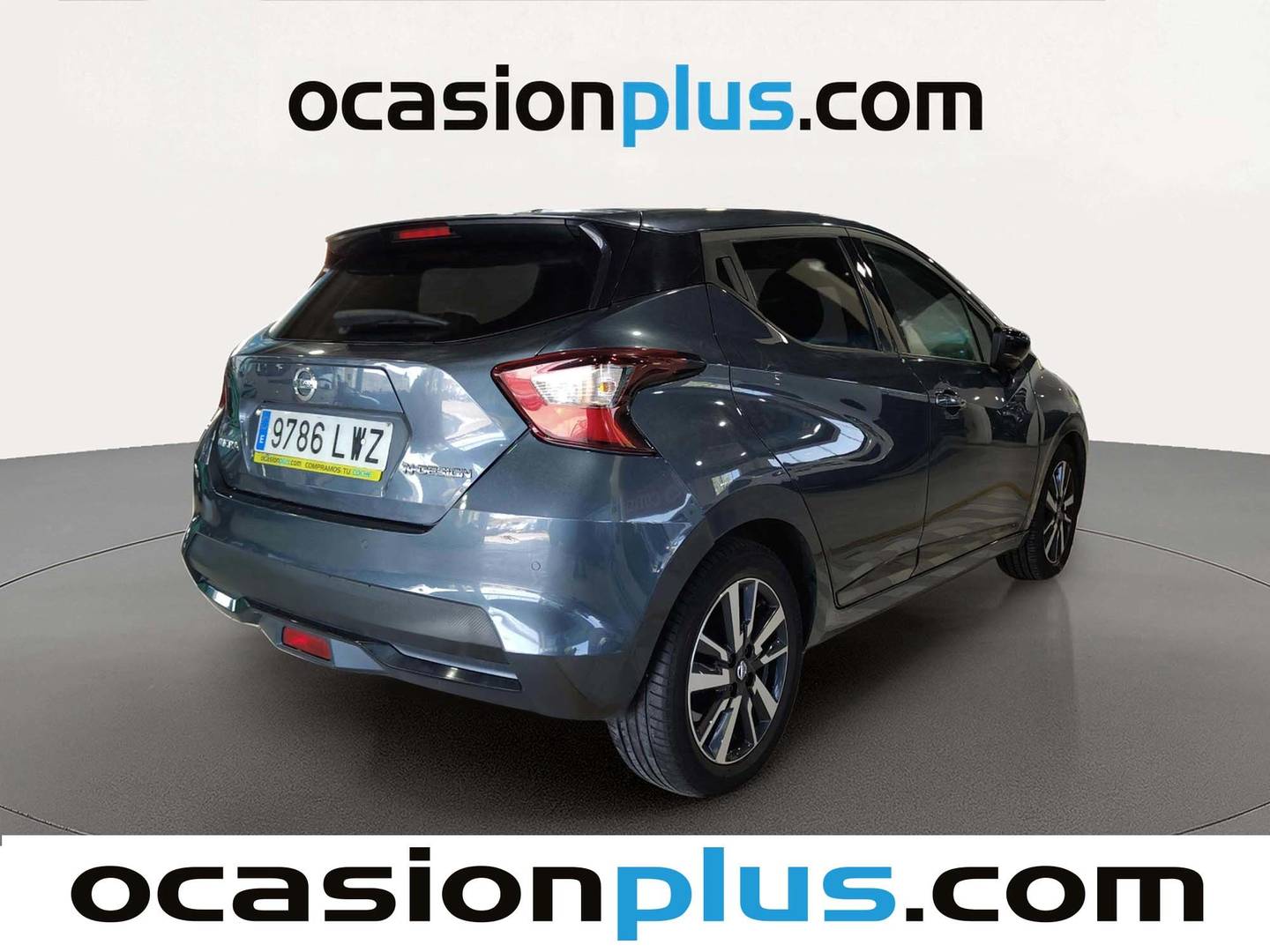Foto trasera Nissan Micra Nissan Micra IG-T N-Design Black (92 CV) izquierda