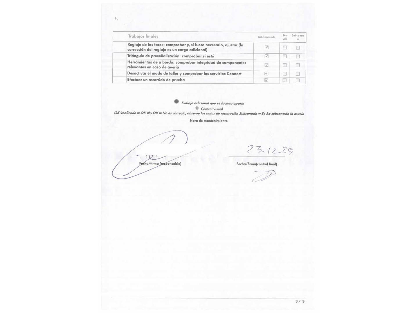 Foto del mantenimiento del Seat Ateca Seat Ateca 1.5 TSI X-Perience Go L (150 CV)