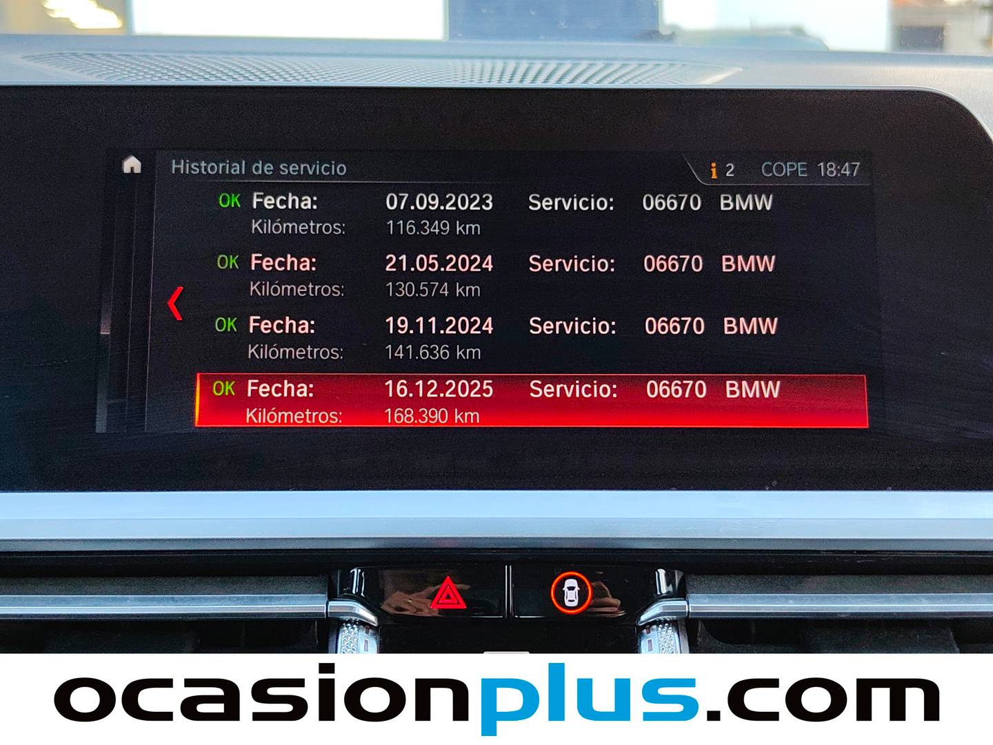 Foto del mantenimiento del BMW Serie 3 BMW Serie 3 318d (150 CV)