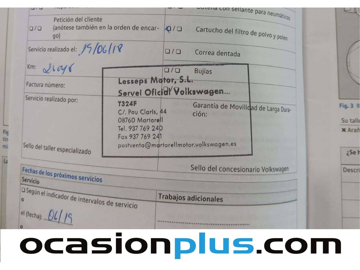 Foto del mantenimiento del Volkswagen Polo Volkswagen Polo Edition 1.4 TDI BMT (75 CV)