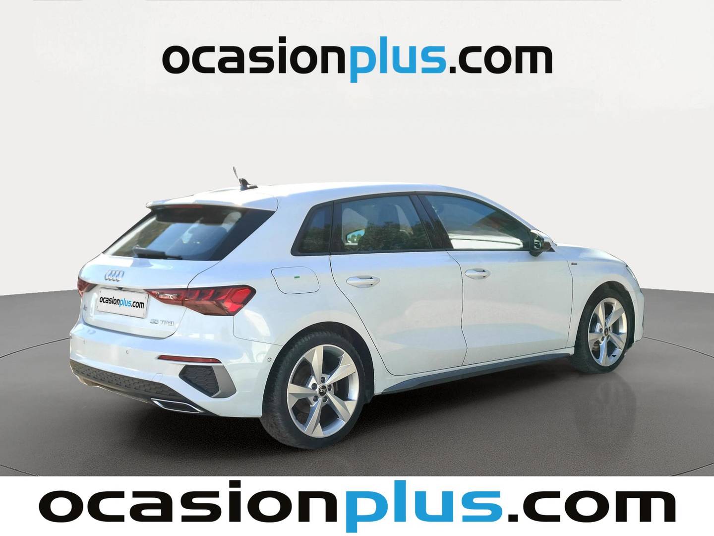 Foto trasera Audi A3 Audi A3 Sportback S line 35 TFSI (150 CV) S tronic izquierda