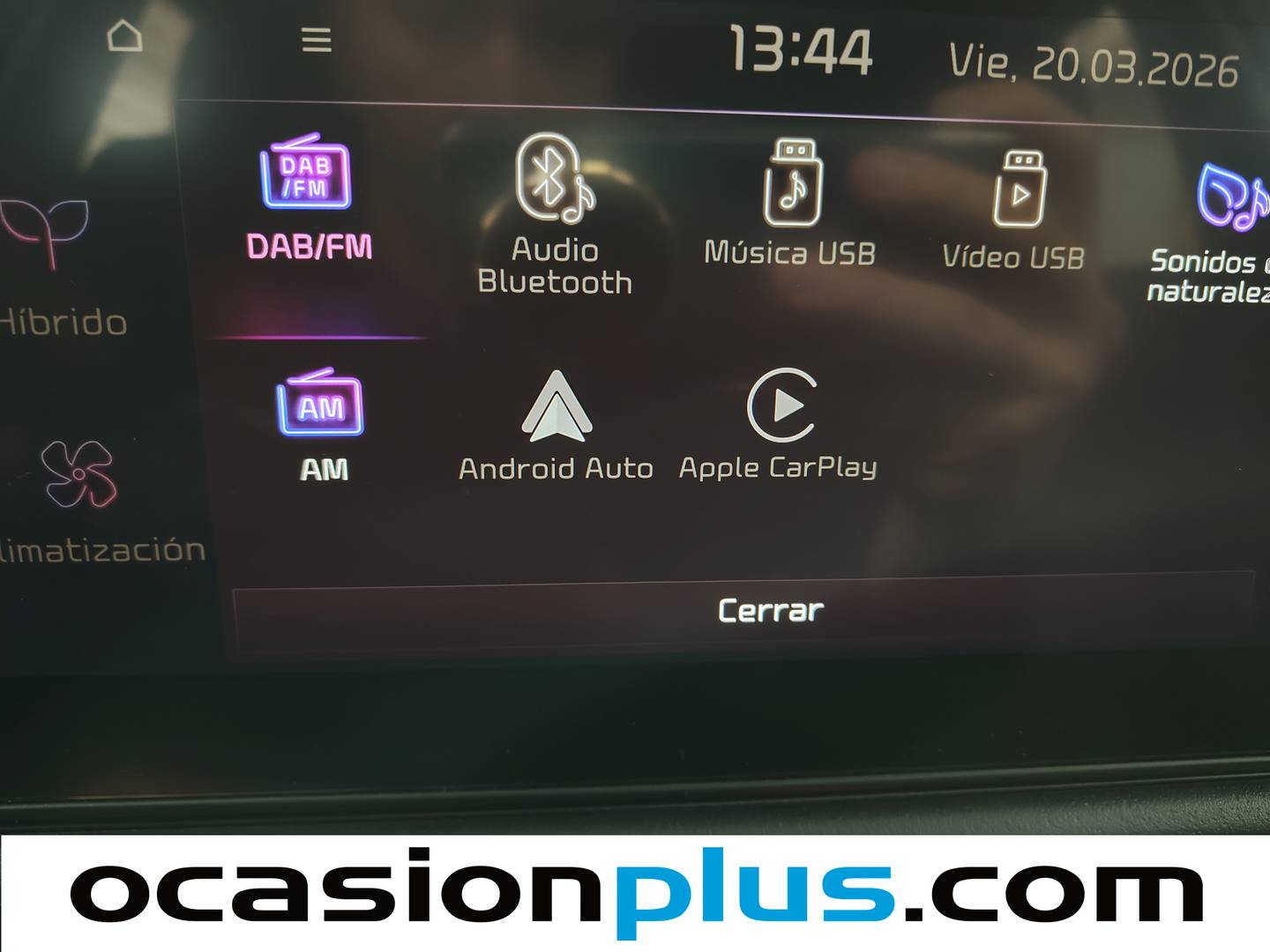 Equipamiento del KIA Niro Kia Niro 1.6 GDi HEV Concept (129 CV)