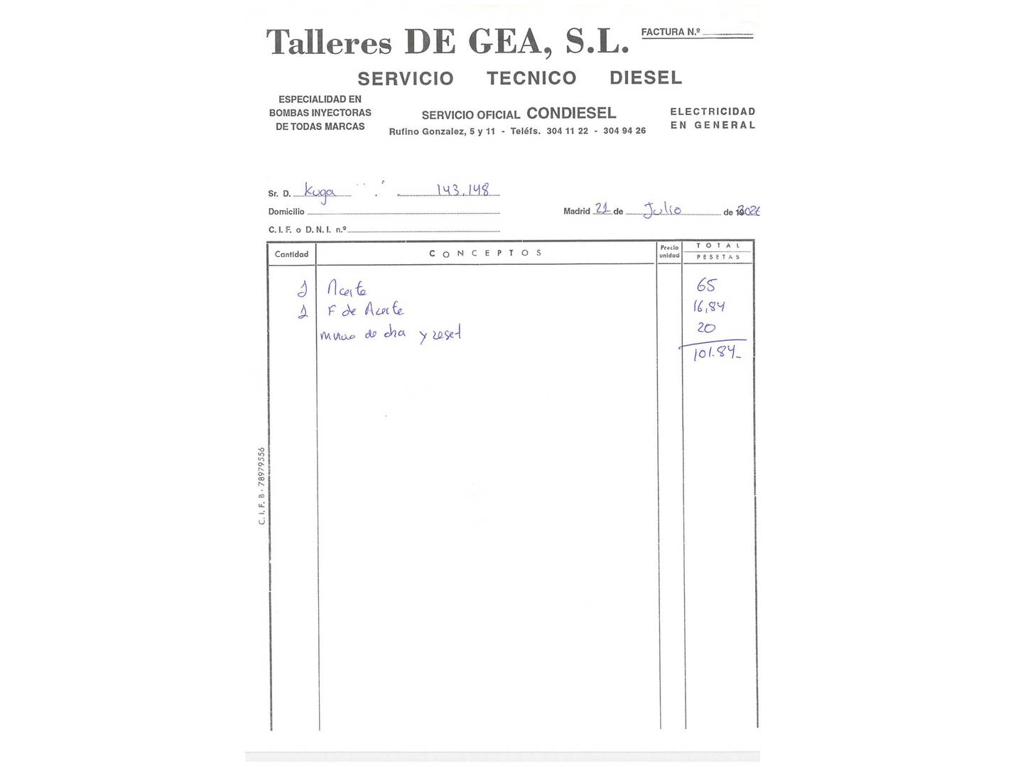 Foto del mantenimiento del Ford Kuga Ford Kuga 1.5 TDCI S&S Titanium 4x2 (120 CV)