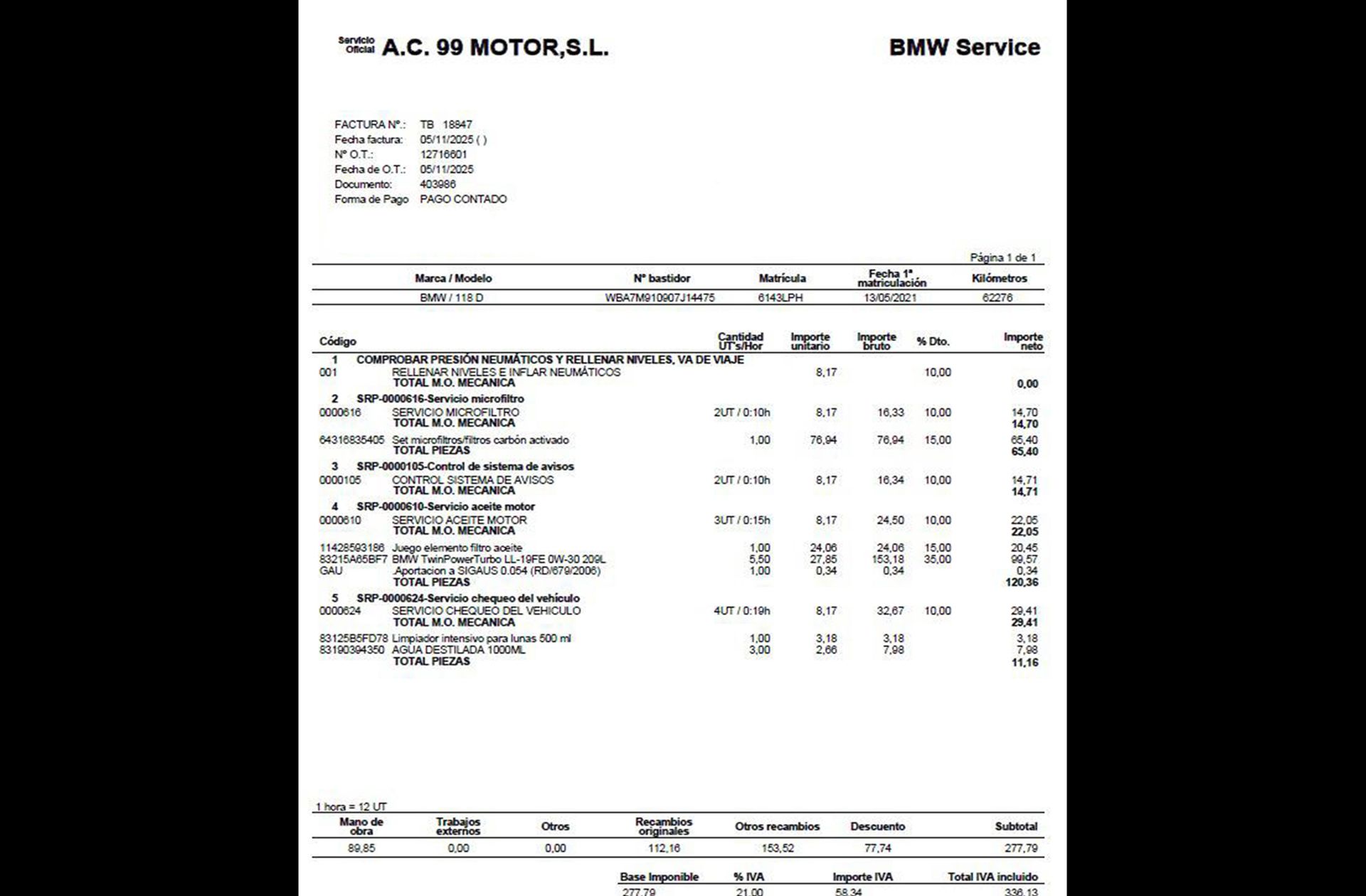 BMW Serie 1 118d Business - foto 20