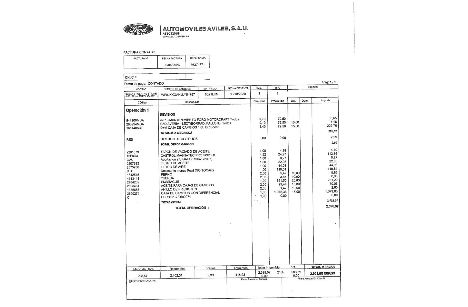 Ford Fiesta 1.0 EcoBoost MHEV ST-Line - foto 24